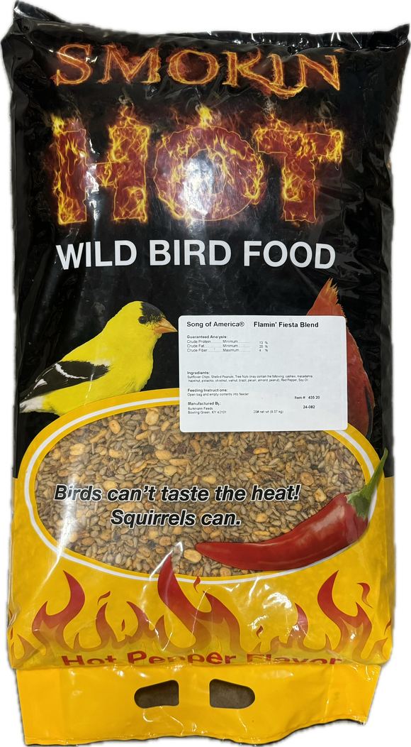 Song of America Flamin' Fiesta Blend 20lb. Wild Bird Seed