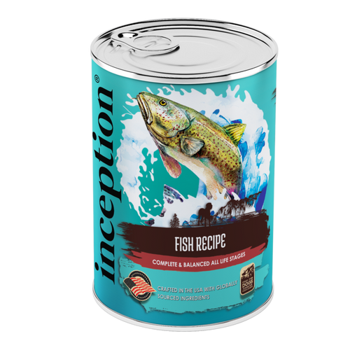 INCEPTION FISH RECIPE WET DOG FOOD