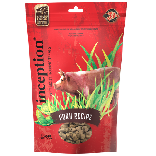 INCEPTION PORK RECIPE SOFT MOIST TRAINING TREAT 4oz