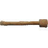 Java Wood Straight Perch 10 x 1