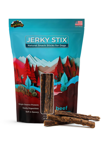 Wild Meadow Farms Jerky Stix Beef with Blueberries Dog Treat