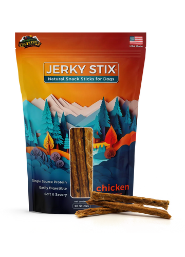 Wild Meadow Farms Jerky Stix Chicken with Blueberries Dog Treat