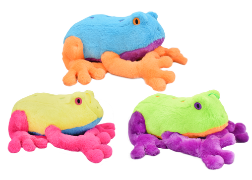 Multipet Jumbo Frogs - 15 Assorted Color
