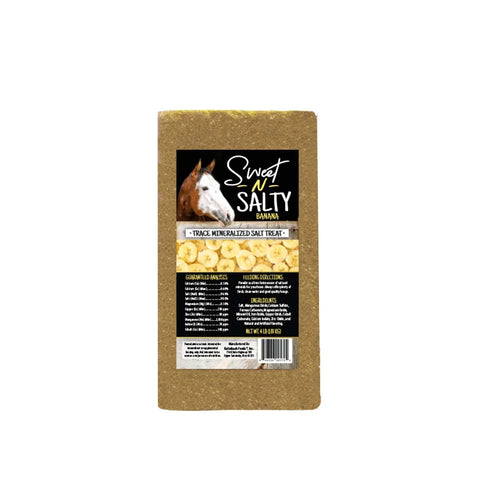 Sweet-N-Salty Trace Mineral Salt Brick -4lb