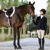 Lemieux Merino+ ProSorb Hunter Saddle Pad White/White - Large