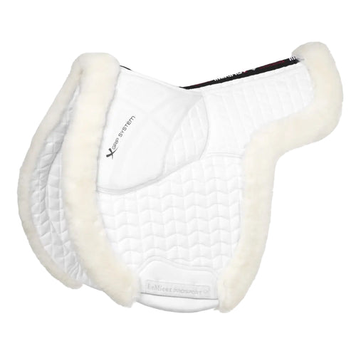 Lemieux Merino+ ProSorb Hunter Saddle Pad White/White - Large