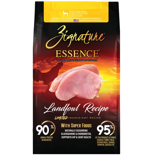 Zignature Essence LIR Landfowl Recipe Dry Food - 3.5lb
