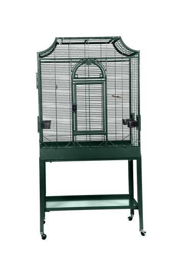 32 x 21 Elegant Flight Cage, Opening Top - Green
