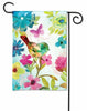 Curious Bird Garden Flag