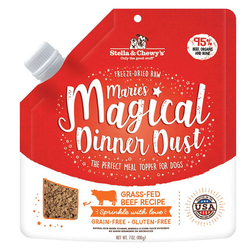 Stella & Chewy's Dinner Dust Dog Marie’s Magical Dinner Dust Grass-Fed Beef - 7oz