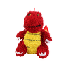 Mighty® Micro Balls Med: Micro Ball Medium Dragon Red Dog Toy