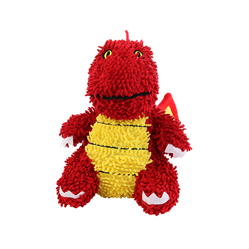 Mighty® Micro Balls Med: Micro Ball Medium Dragon Red Dog Toy