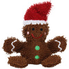 Mighty® Holiday: Micro Ball Medium Santa Gingerbread Man Christmas Dog Toy