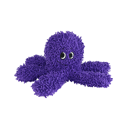Mighty® Micro Balls Med: Micro Ball Medium Octopus Purple Dog Toy