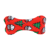 Mighty® Holiday: Med Bone Christmas Holiday Dog Toy
