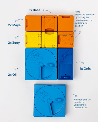 PAWZLER RAINBOW SET PUZZLE