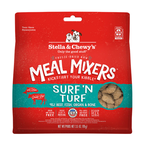 Stella & Chewy's Freeze-Dried Surf 'N Turf Meal Mixers - 3.25oz