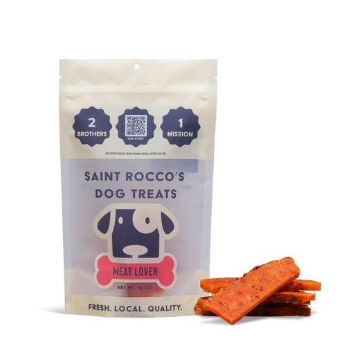 Saint Rocco's Meat Lover Dog Treat - 3oz