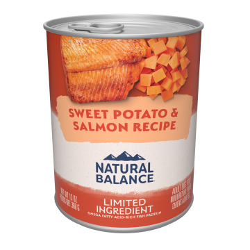 Natural Balance Sweet Potato & Salmon Recipe 13oz. Wet Dog Food