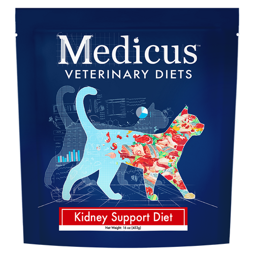 Medicus Veterinary Diet Kidney Support Diet for Cats - 16oz Nuggets