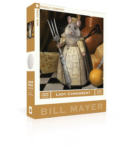 Lady Camembert 500 Piece Jigsaw Puzzle