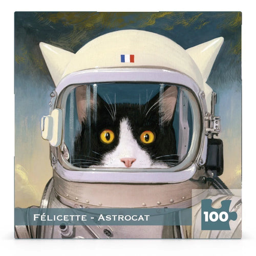 Félicette - Astrocat Mini 100 Piece Mini Puzzle