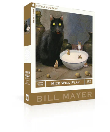 Mice Will Play 500 Piece Jigsaw Puzzle