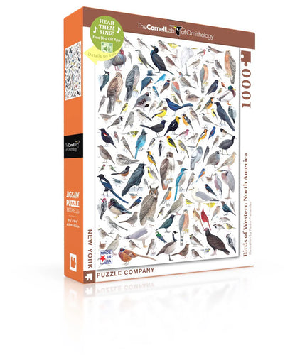 Birds of Western North America 1000 Piece Jigsaw Puzzle