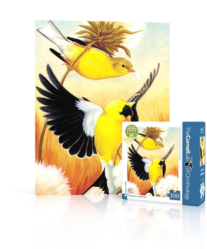 American Goldfinch Mini 100 Piece Mini Puzzle