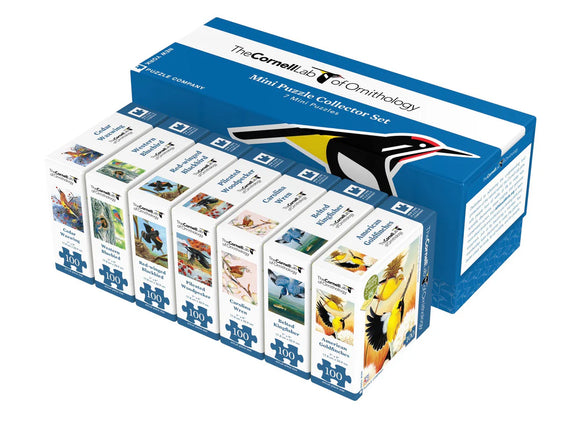Cornell Birds Mini Puzzle Collector's Set Set of 7 Mini Puzzles