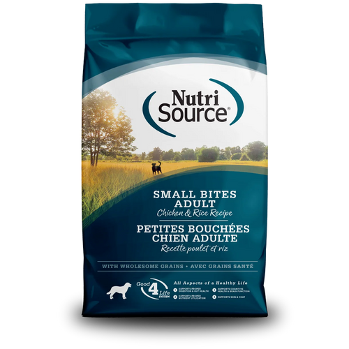 NutriSource® Adult Chicken & Rice Small Bites Dry Dog Food - 4lb