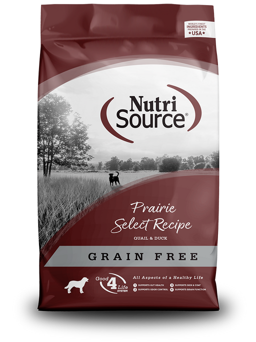 Nutri Source Grain Free Prairie Select Dry Dog Food 5lb
