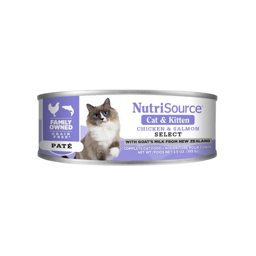 NutriSource® Chicken & Salmon Select Wet Cat Food - 5.5oz
