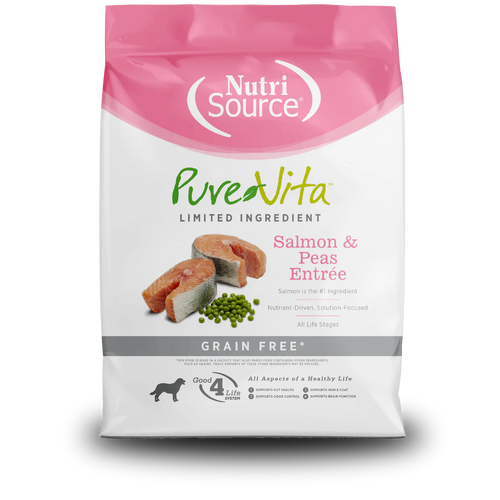 PureVita Grain Free Salmon & Peas Entrée Dog Food - 4lb