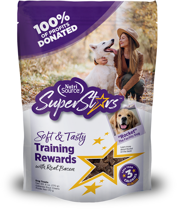 Super Stars Soft & Tasty Bacon Training Rewards 4oz.