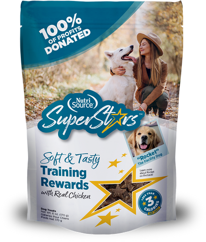 Super Stars Soft & Tasty Chicken Training Rewards 4oz.