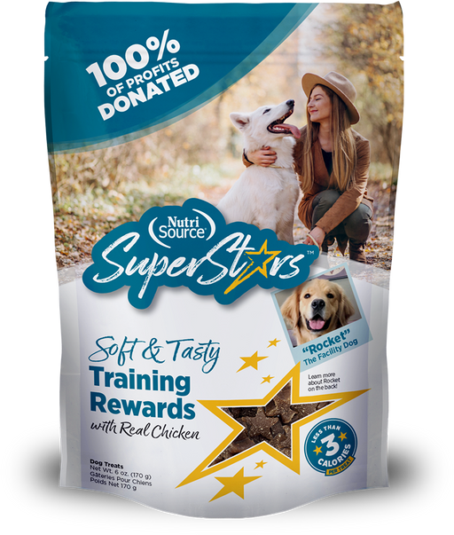 Super Stars Soft & Tasty Chicken Training Rewards 4oz.