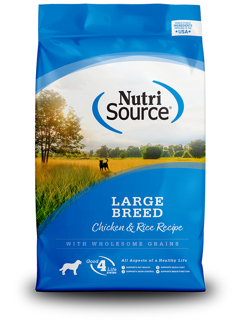 NutriSource® Large Breed Chicken & Rice Recipe Dry Dog Food — Agri Feed