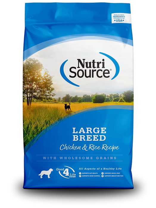 NutriSource® Large Breed Chicken & Rice Recipe Dry Dog Food