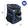 The Fat Cat Navy Cat Backpack - For Larger Cats