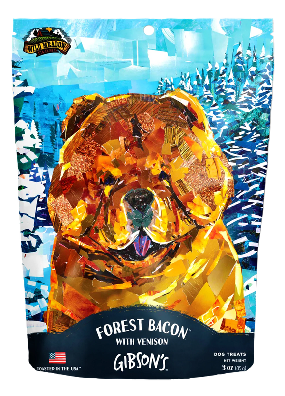 Wild Meadow Farms Gibson's Forest Bacon with Venison - Jerky Dog Treats