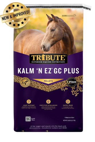 TRIBUTE Kalm 'N EZ® GC Plus, Low NSC Feed with Joint Support - 50lb