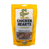 OC Raw Chicken Heart - 4 oz Freeze Dried Dog Treat