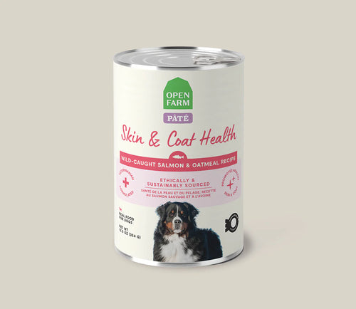 Open Farm Wild-Caught Pollock & Salmon Skin & Coat Health Pâté for Dogs - 12.5oz