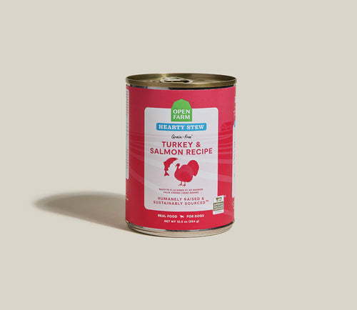 Open Farm Turkey & Salmon Hearty Stew Wet Dog Food - 12.5oz