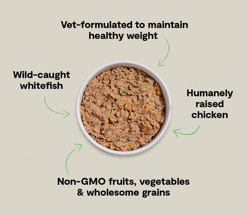Open Farm Chicken & Pollock Healthy Weight Pâté for Dogs - 12.5oz