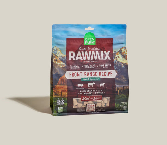 Open Farm RawMix Front Range Freeze Dried Raw Morsels for Dogs - 13.5oz