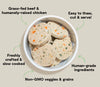 Open Farm Goodbowl Chicken & Grass-Fed Beef Freshly Crafted Roll for Dogs - 28oz