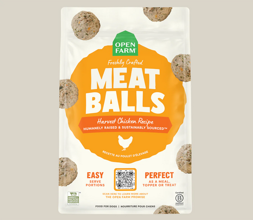 Open Farm Harvest Chicken Freshly Crafted Meatballs for Dogs - 14oz