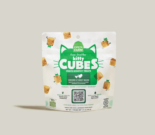 Chicken & Turkey Kitty Cube Treats - 1.5oz